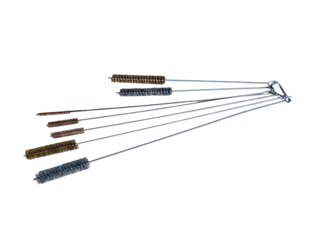 Metalen Ragerset – 7 stuks – Staal / Messing / Fosforbrons – voor buisjes en fijne onderdelen