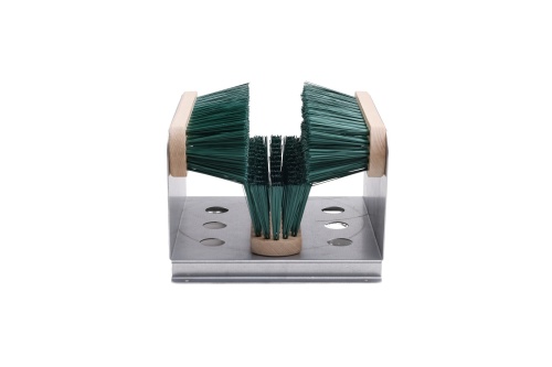 Voetenveger groen - hoog model - 3 bezems