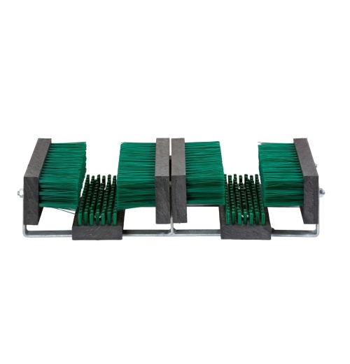 Voetenveger / laarzenveger groen beugel