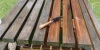 Tuinbank schoonmaken? Gebruik de tuinbankborstel!